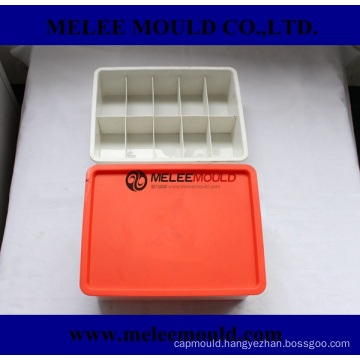 Plastic Injection Organizer Box with Lid Molding